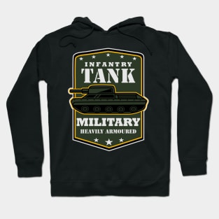 Infantry Tank Cartoon Hoodie